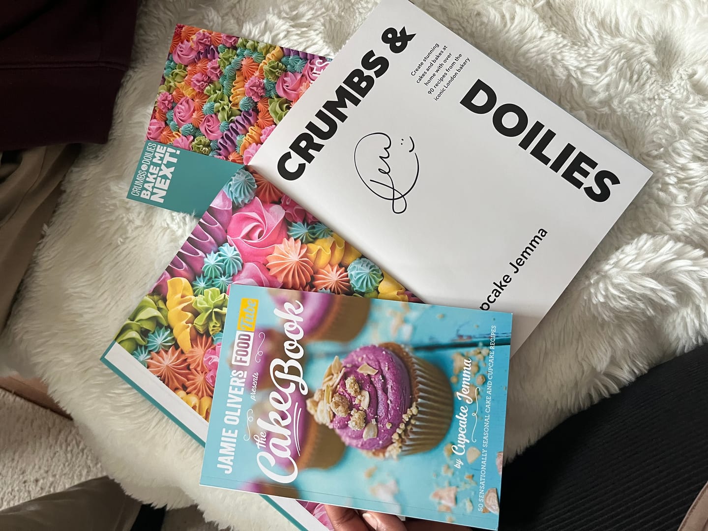 Customer photo review of The Crumbs & Doilies Recipe Book