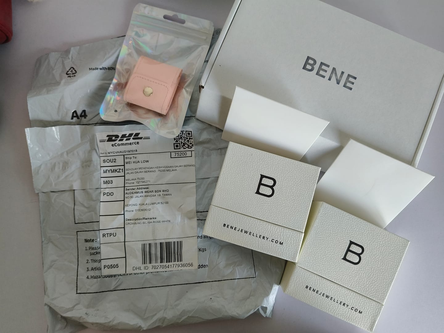 Customer photo review of Bene Jewellery Organizer