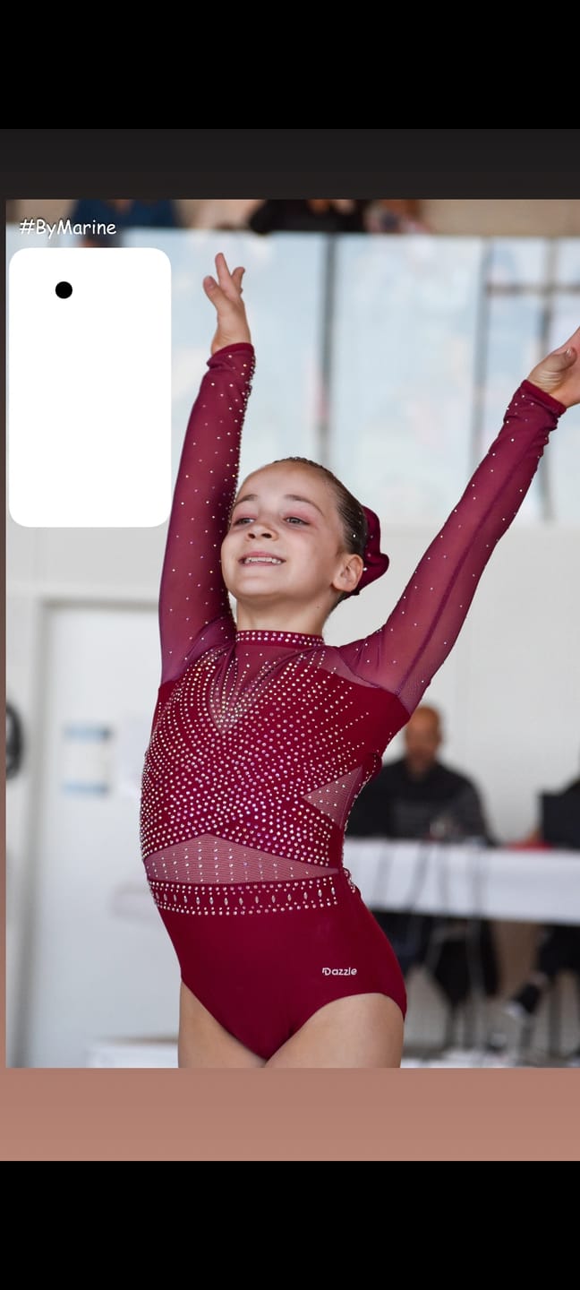 Customer photo review of Justaucorps de gymnastique"Royal" entrainement et compétition