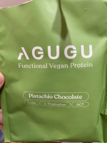 Customer photo review of [預購]全素 豌豆蛋白飲－12入｜開心果可可(一盒免運)