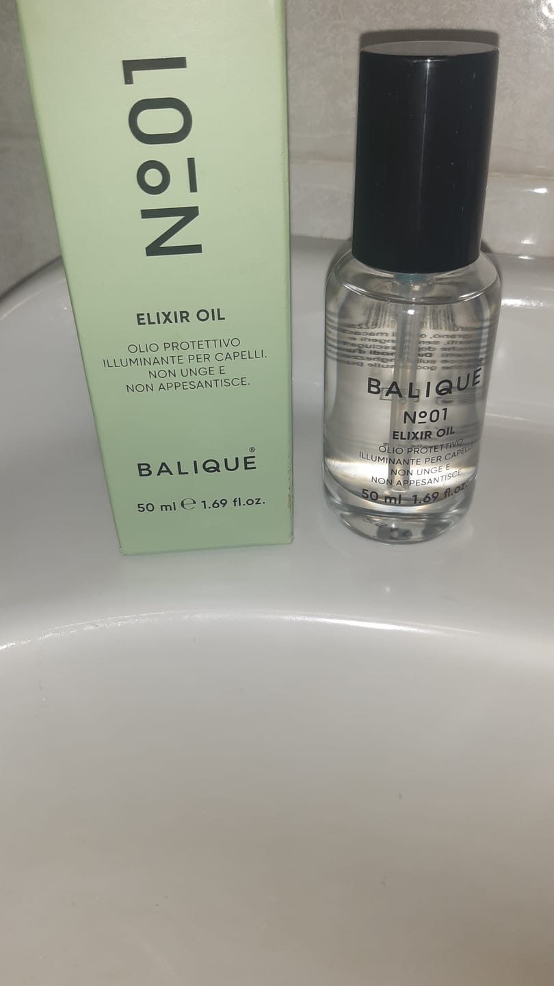 Customer photo review of N°01 - ELIXIR OIL - OLIO PROTETTIVO 50ml
