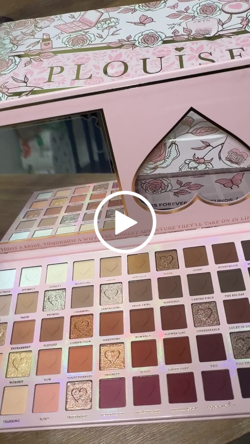 Recenzja wideo klienta dotycząca palety Wedding Wish XL