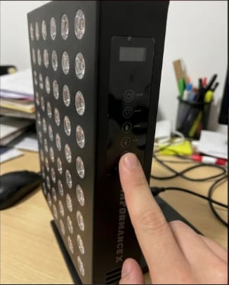 Customer photo review of AirRecovery® Panel Terapia De Luz Roja e Infrarroja