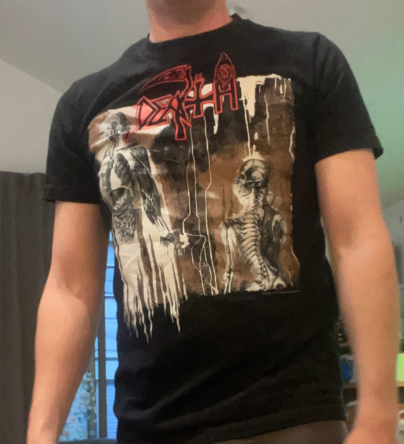 Customer photo review of Death - Human - Shortsleeve Shirt