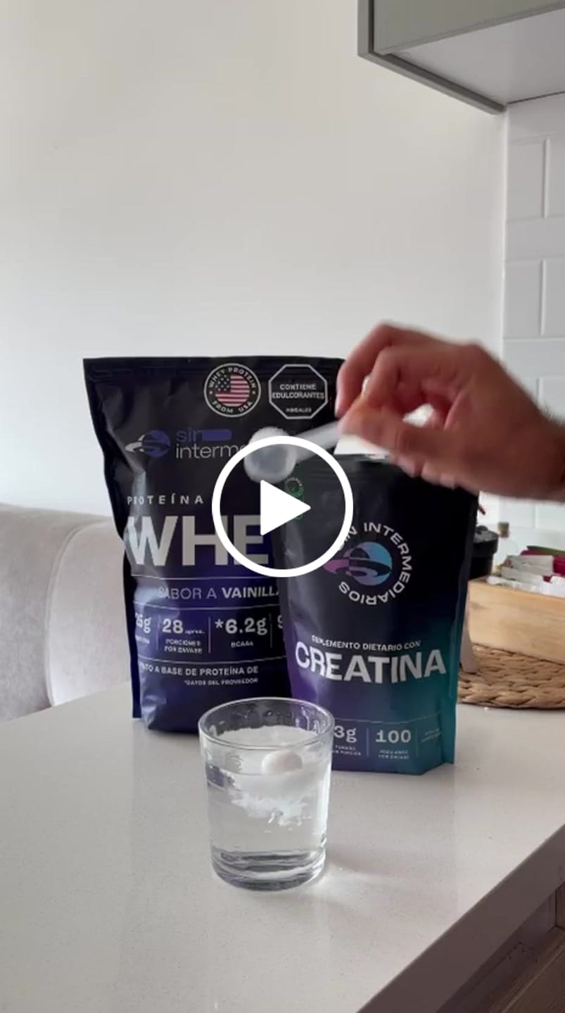 Customer video review of Creatina Monohidrato