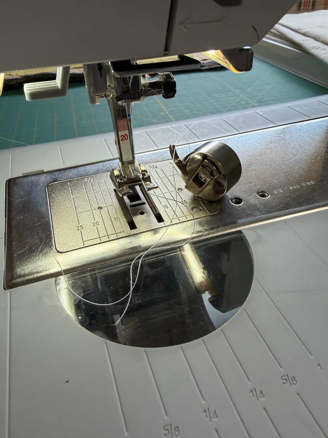 Customer photo review of Bobbin Case, Bernina #0015347300