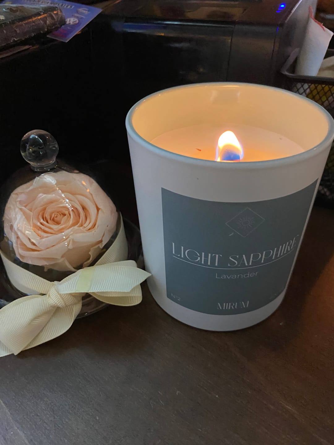 Customer photo review of Rosa Eterna Monet's con Capelo