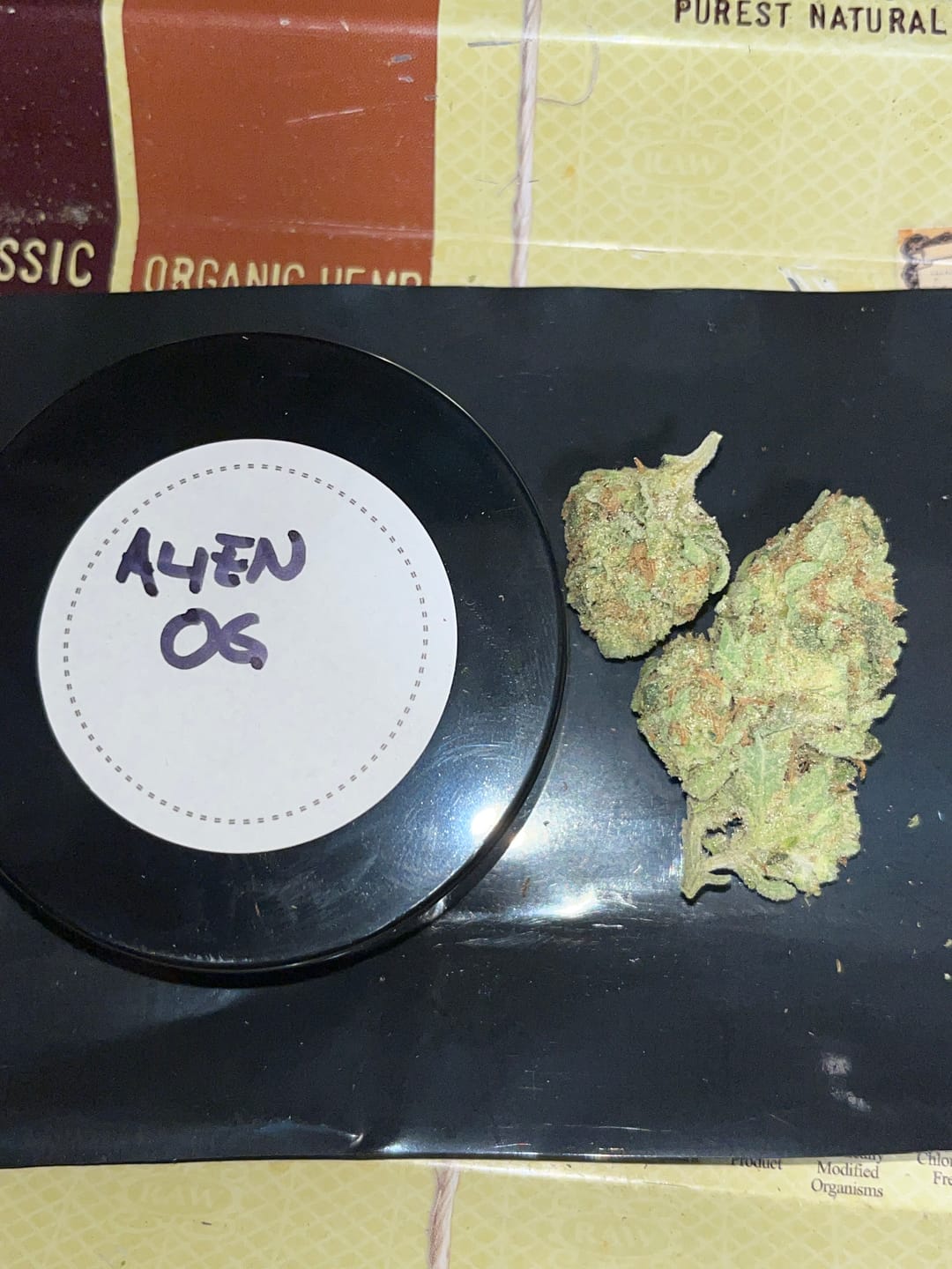 Customer photo review of Alien OG - 4 Grams - Indica