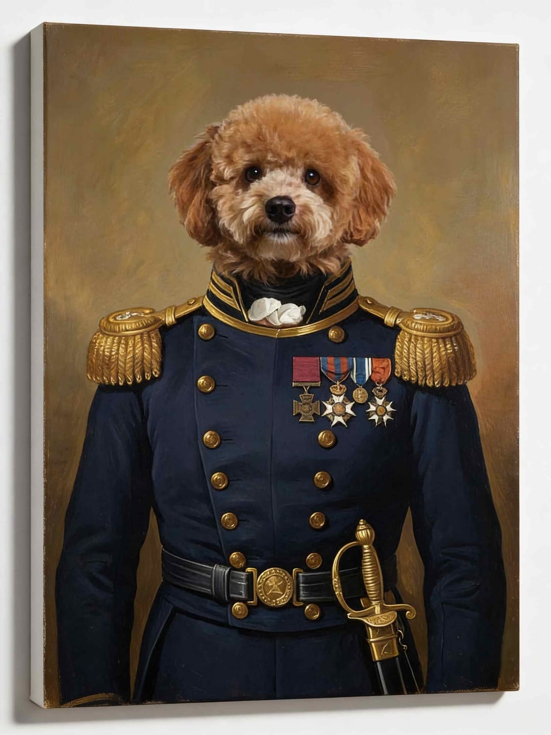 Customer photo review of Turn Your Pet Into A Royal Legend