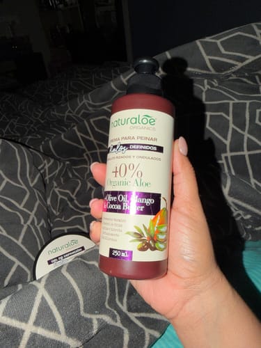 Customer photo review of Set Shampoo Rulos Definidos 350ml + Crema Peinar 250ml