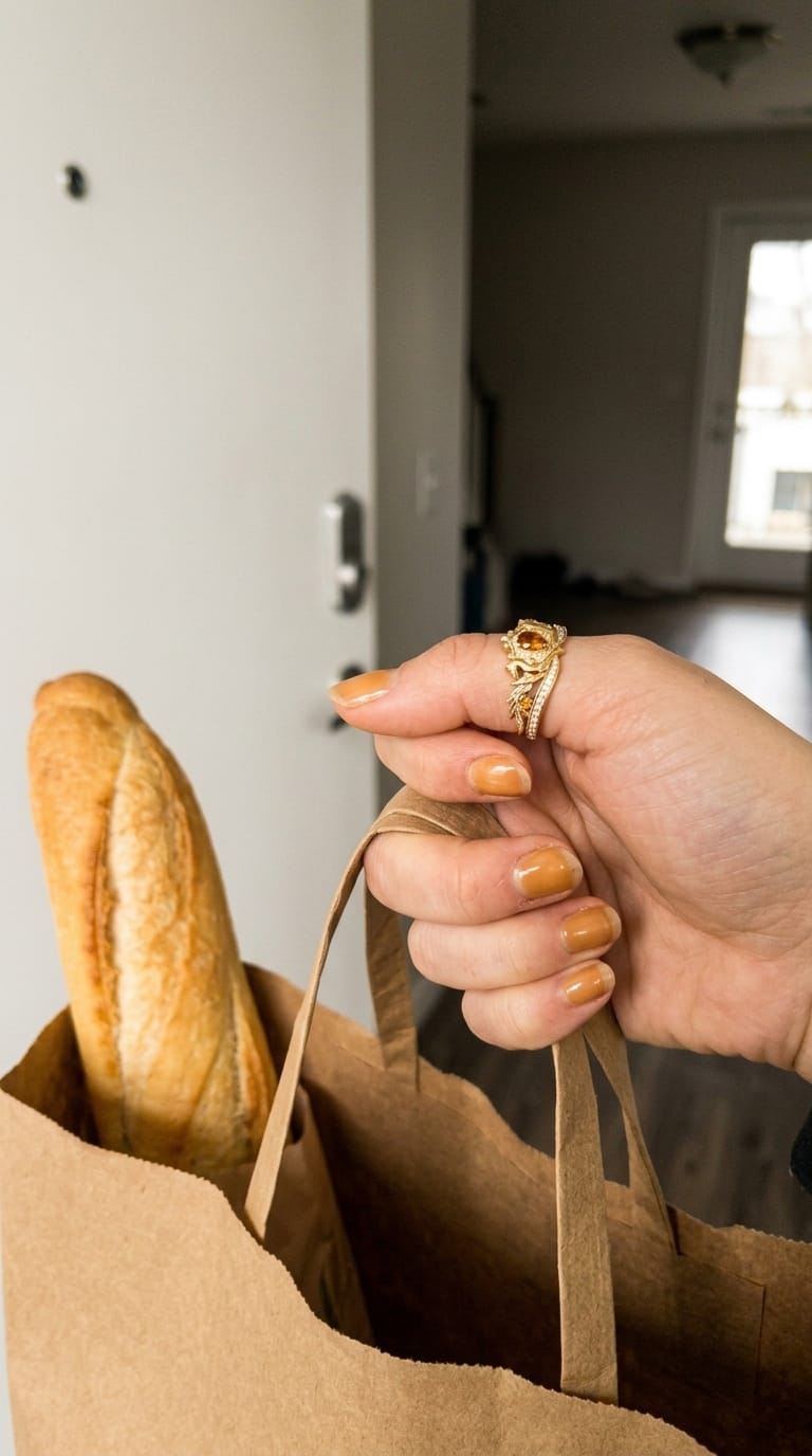 Customer photo review of Matching House Crest Ring