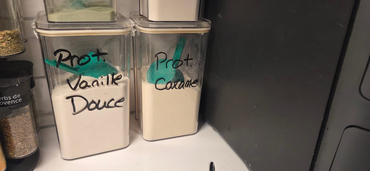 Customer photo review of Vrac - Protéine Isolate - 1lb