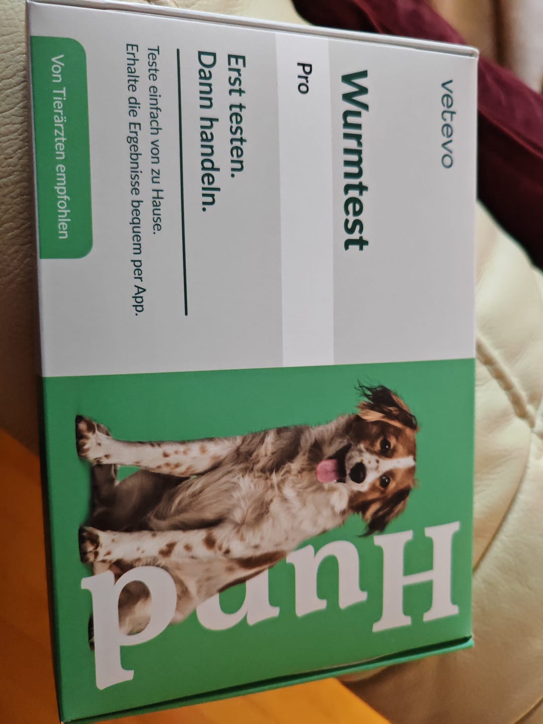 Customer photo review of Wurmtest Pro Hund