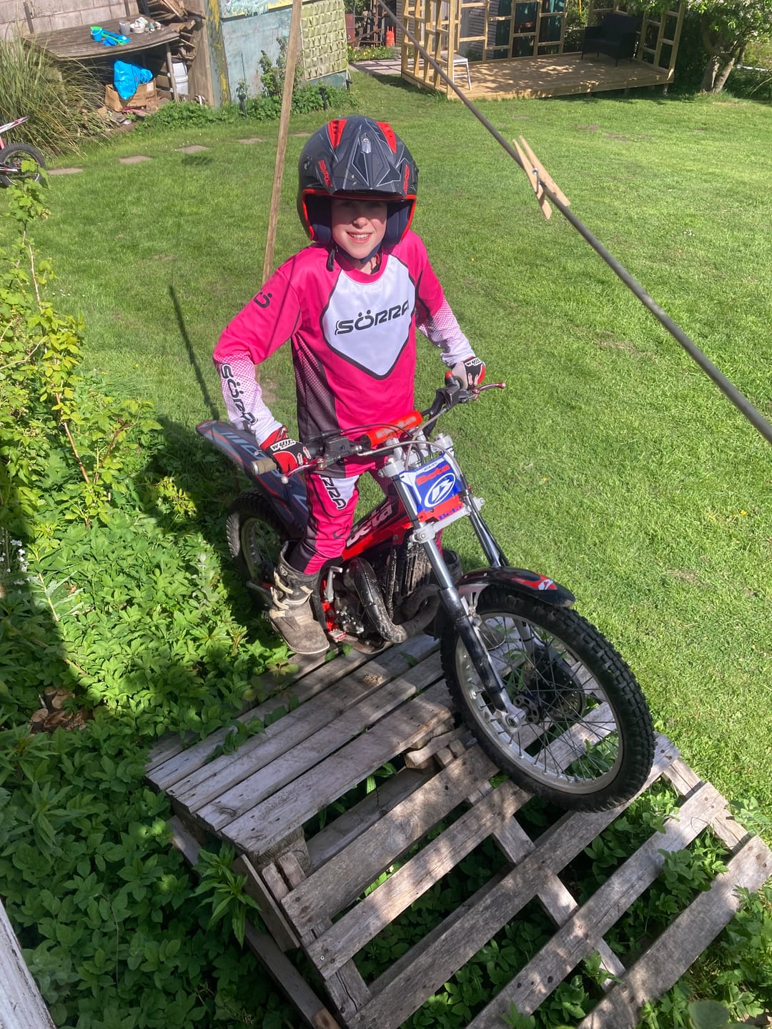 Customer photo review of Trial Clothing Set 2 Junior Pink