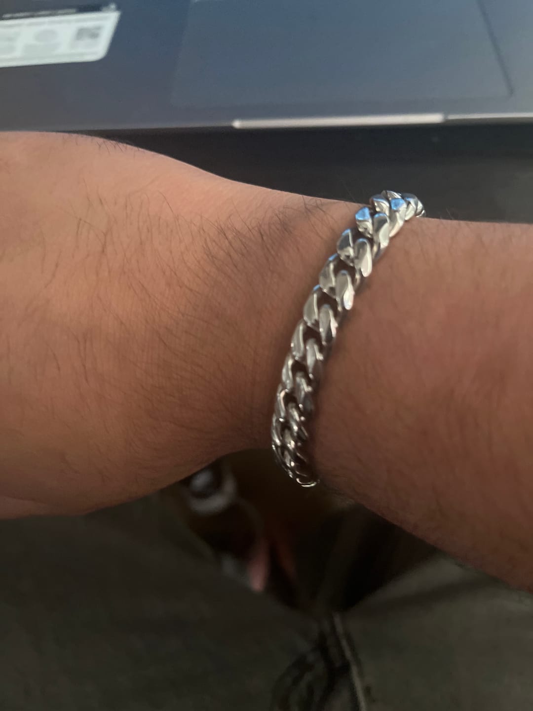 Customer photo review of CUBAN LINK BRACELET