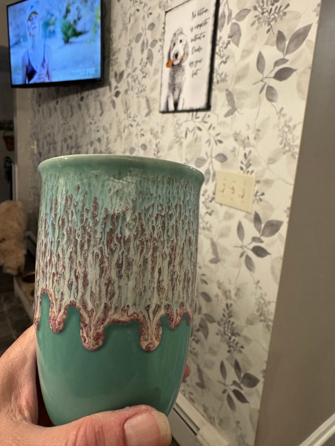 Customer photo review of Emerald Cup 12oz