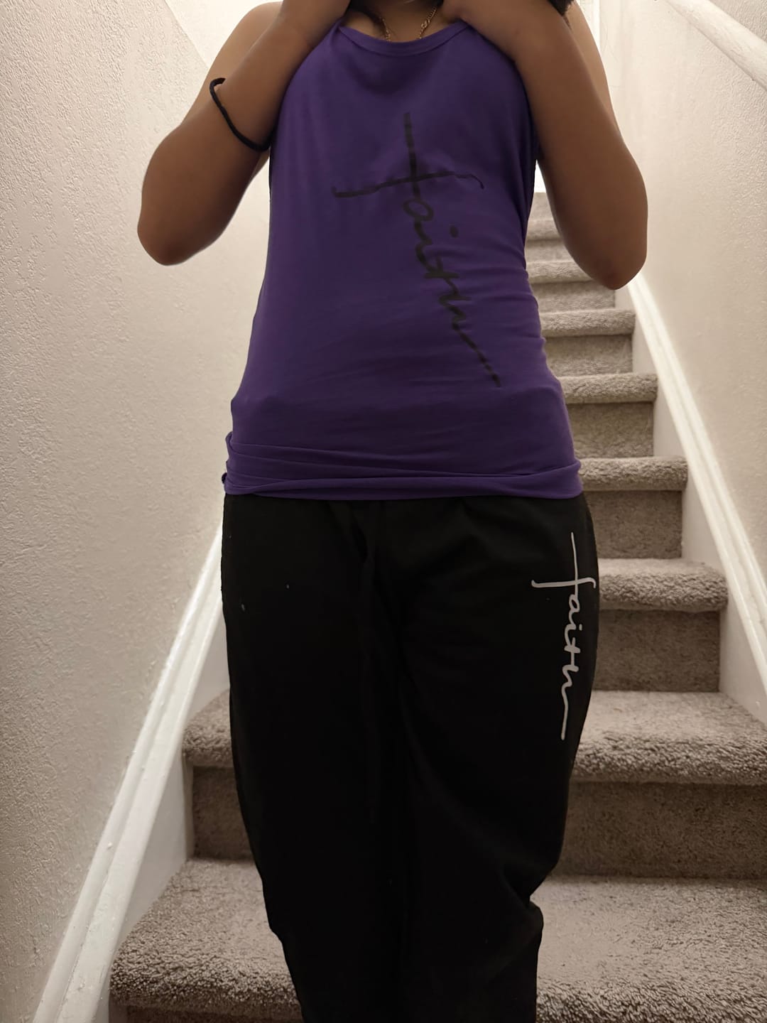 Customer photo review of Ladies Faith Tank