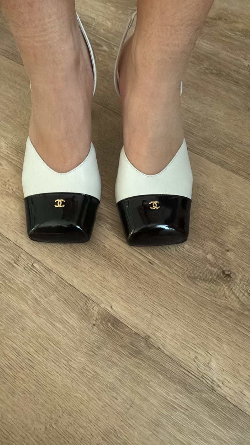 Customer photo review of CC SS26 Slingback 9cm Patent Leather
