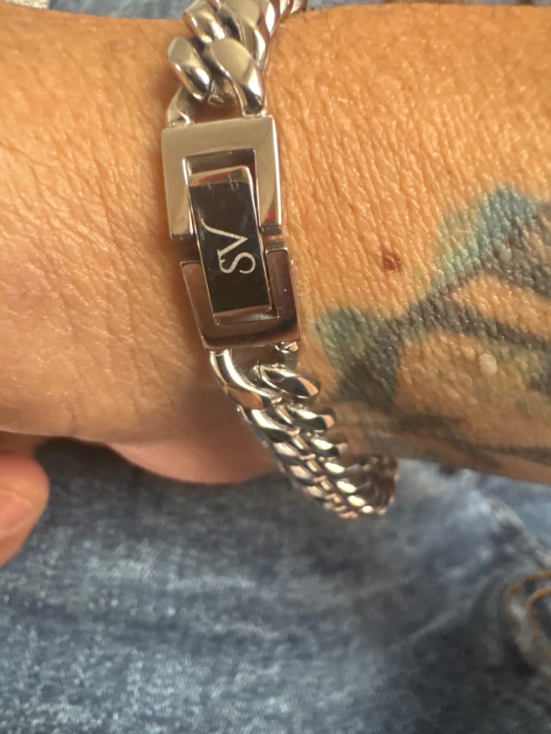 Customer photo review of Cadena Cuban Link 8mm