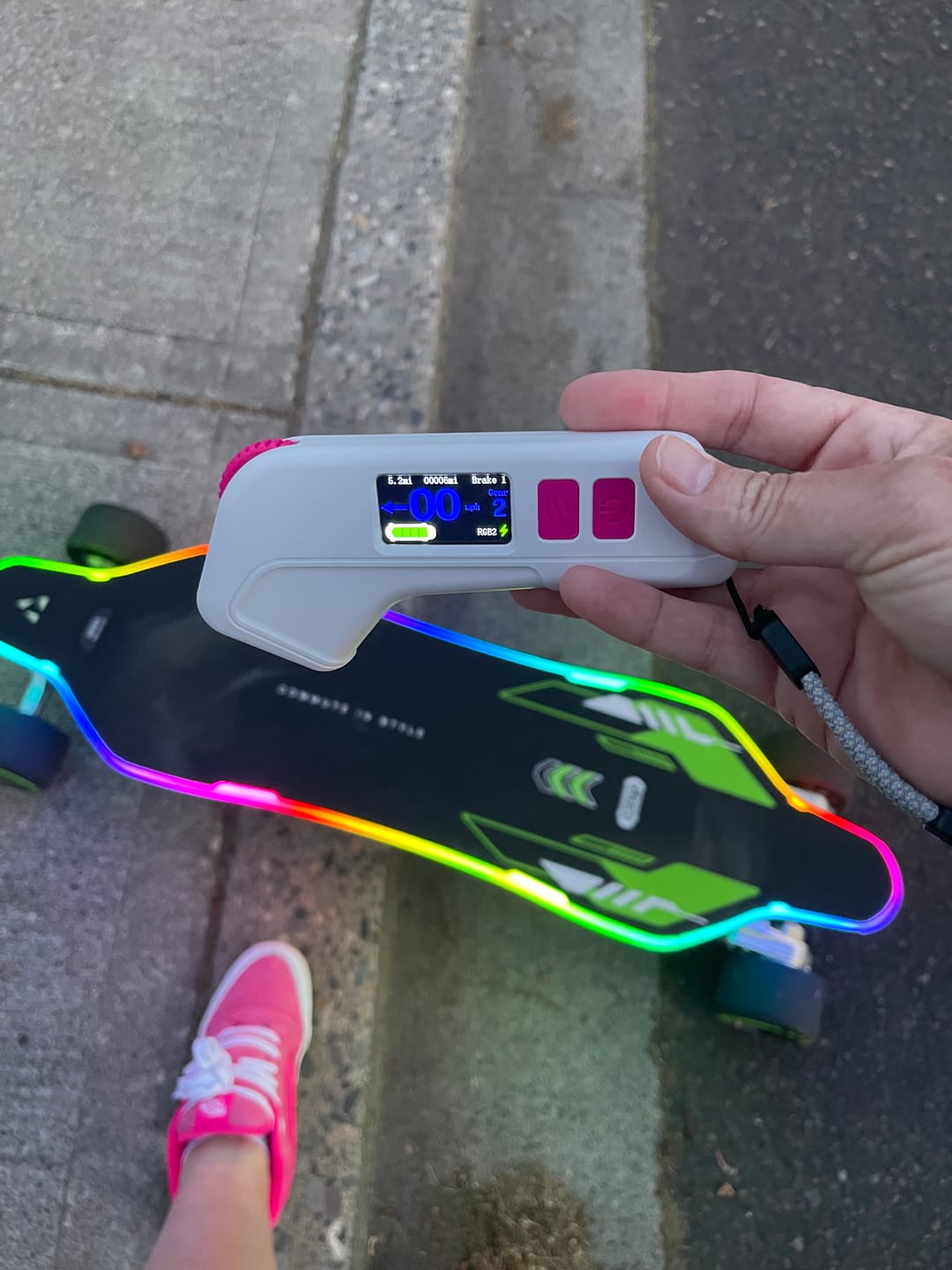 Customer photo review of MEEPO Voyager X Glow (RGB)
