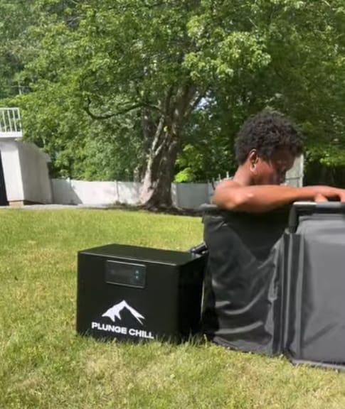 Customer photo review of COLD PLUNGE CHILLER