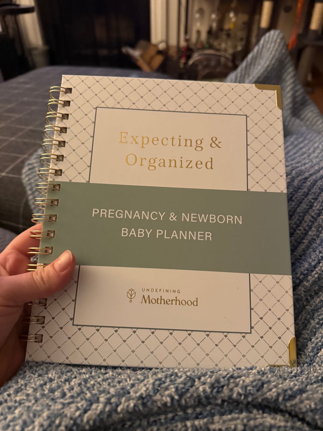 Customer photo review of Expecting & Organized: Pregnancy & Baby Planner
