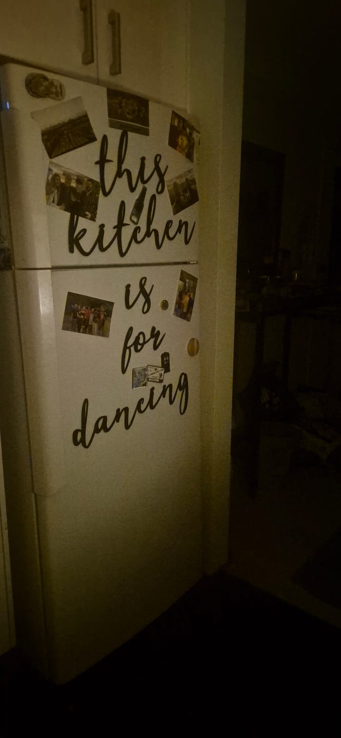 Customer photo review of This Kitchen Is For Dancing