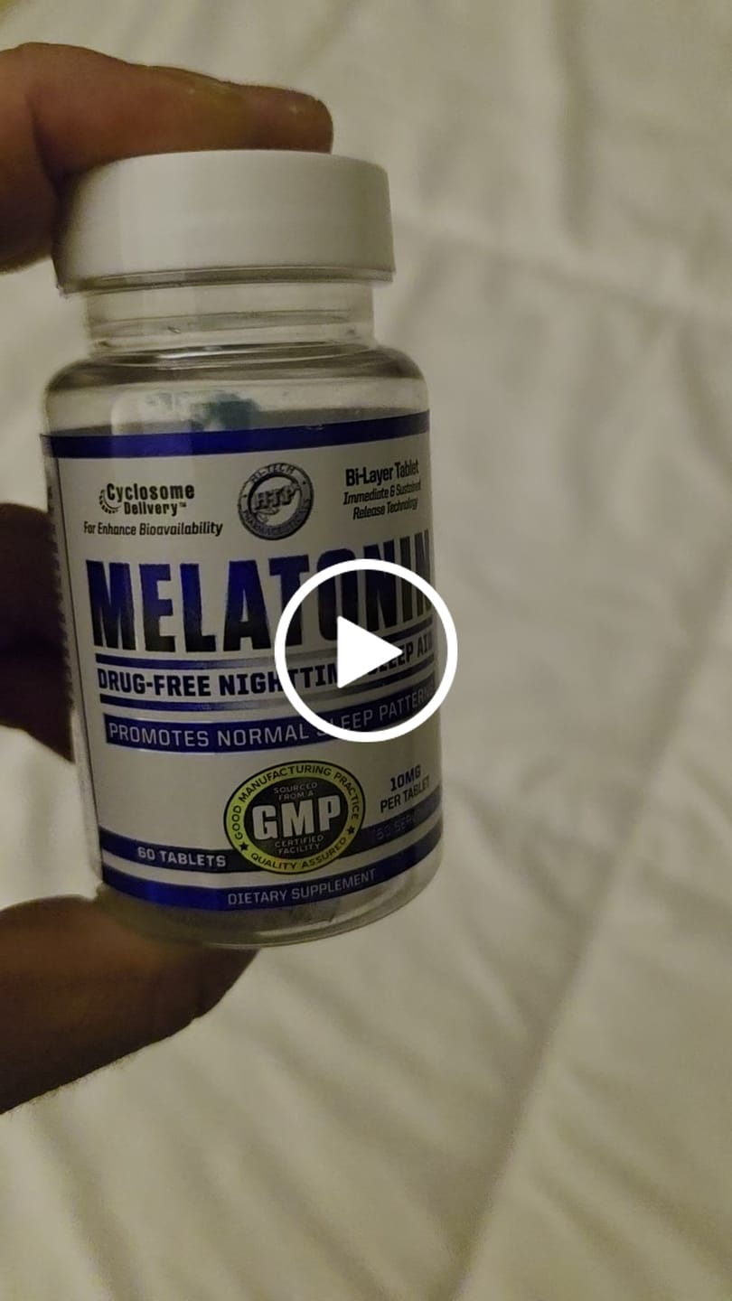 Customer video review of Hi-Tech Pharma Melatonin
