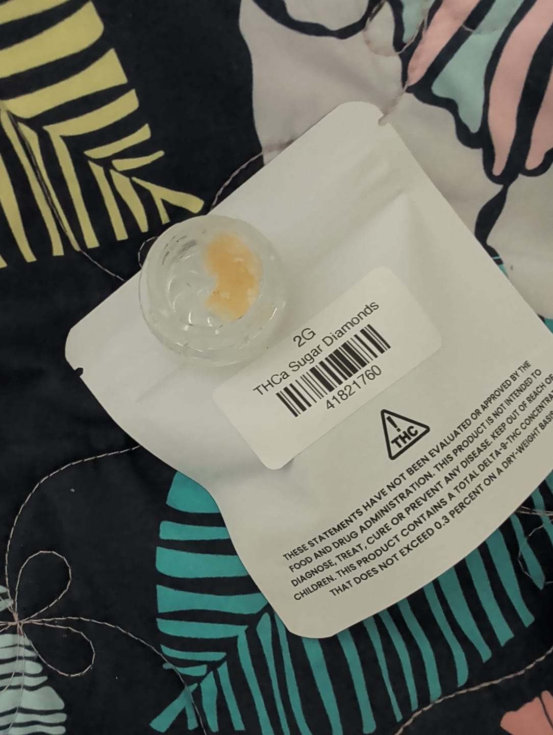 Customer photo review of THCa Sugar Diamonds