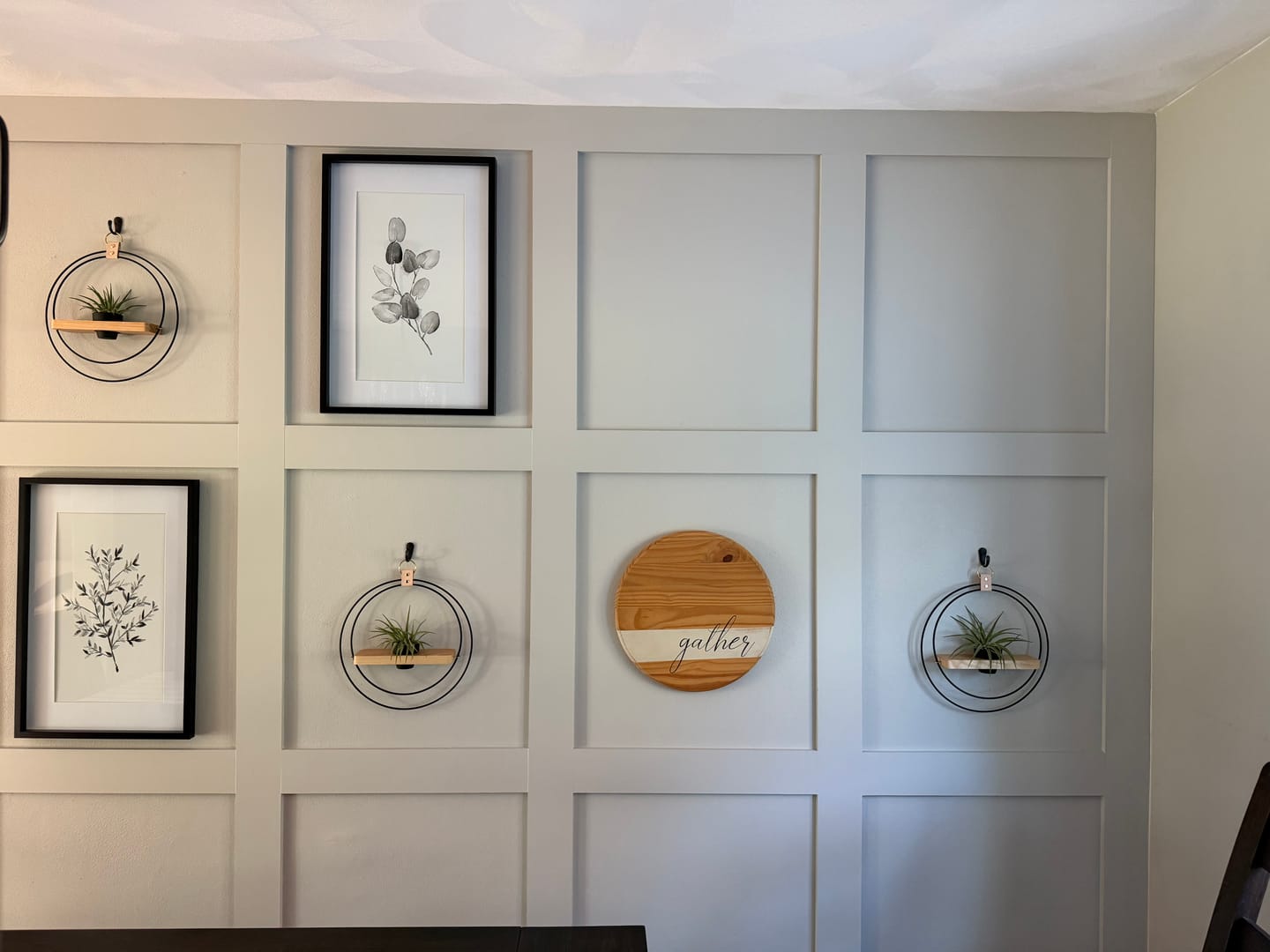 Customer photo review of Air Plant Shelf + Pot Duo