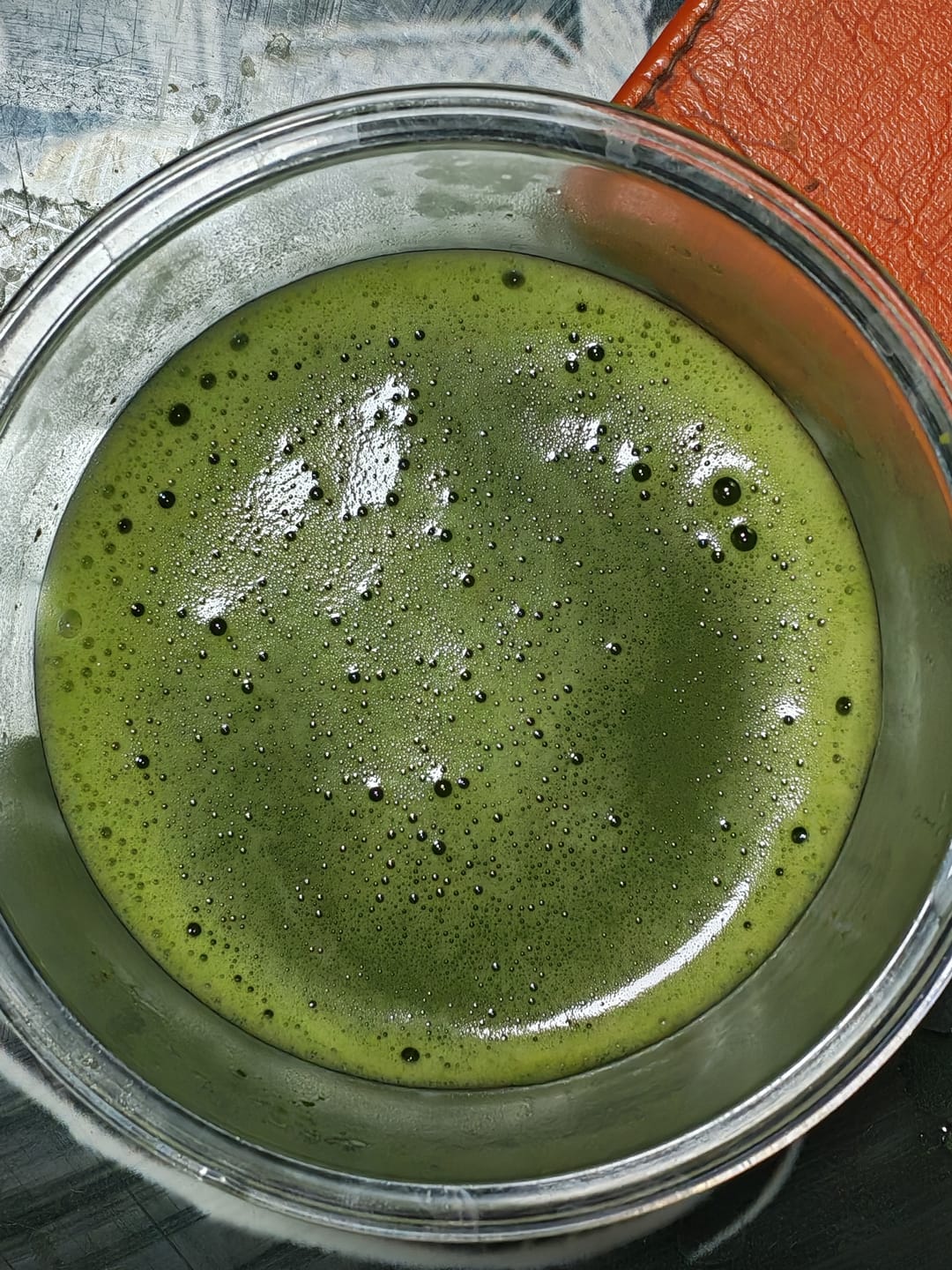 Customer photo review of Matcha ceremonial orgánico 30g