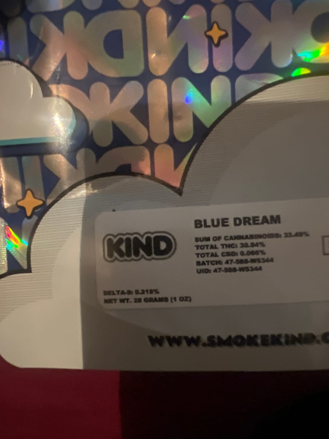 Customer photo review of Blue Dream - 28 Grams - Sativa