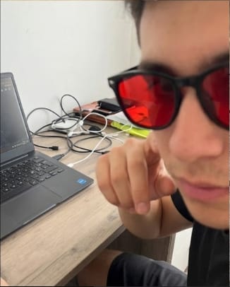 Customer photo review of AirNight® Gafas Filtro Luz Azul 99.2%