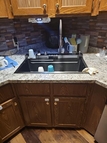 Customer photo review of Brennbekken - Smart Flow Kitchen Set
