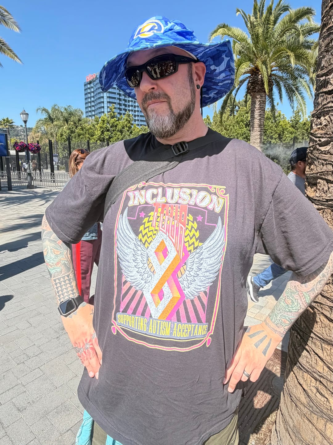 Customer photo review of Inclusion Tour Comfort Colors T-Shirt