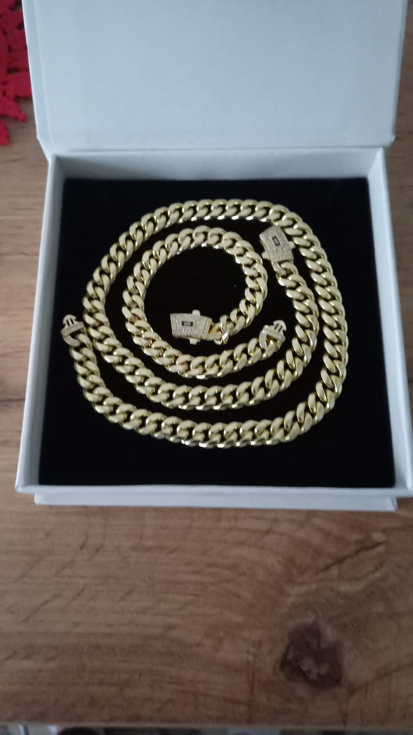 Customer photo review of Set Monaco 8mm - Gold