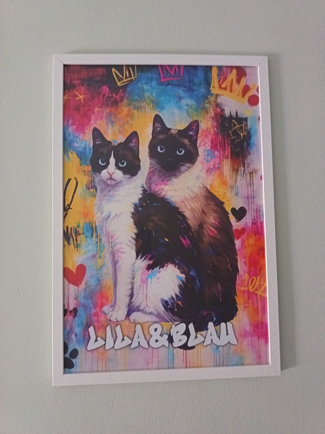 Customer photo review of Grafiti - Póster personalizado