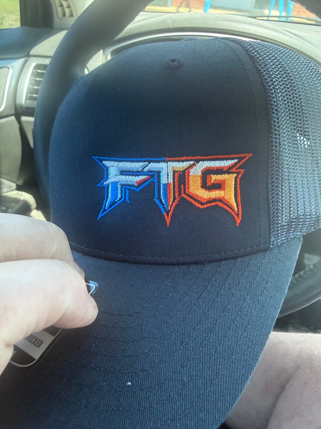 Customer photo review of Richardson Five-Panel Trucker 112FP
