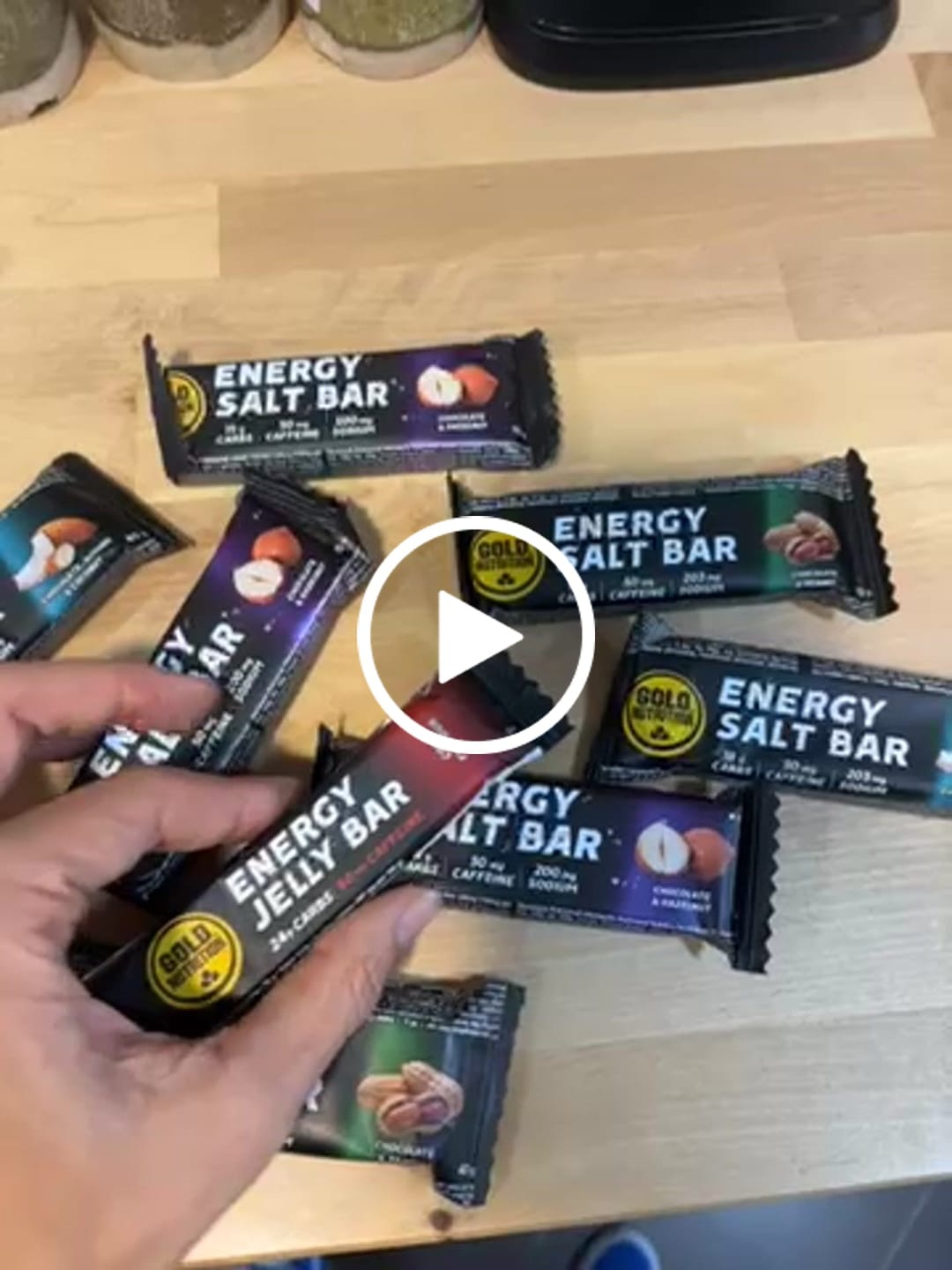 Customer video review of Pre-Workout Bar