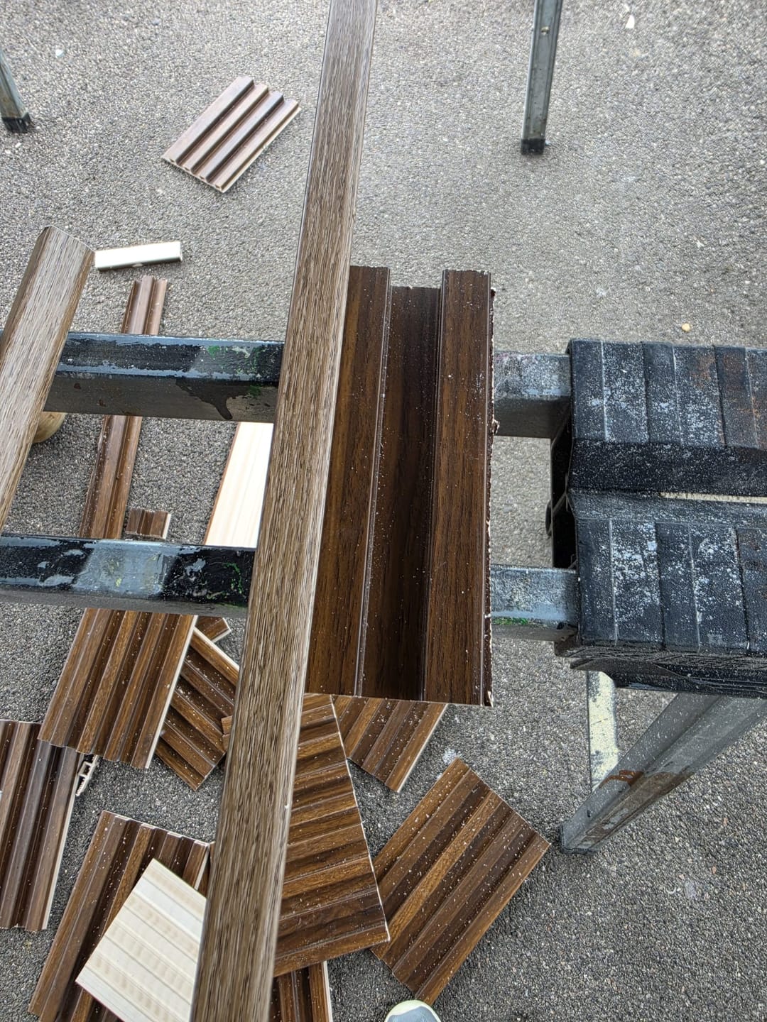 Customer photo review of Outdoor End Trim (Multiple Colours)