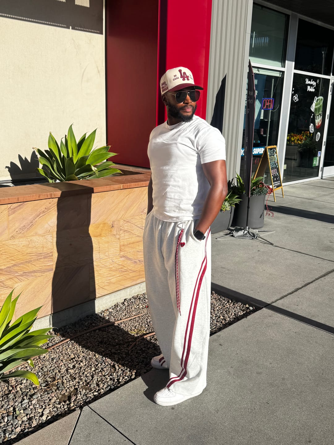 Customer photo review of Aelfric Eden Baggy Barrel Sweatpants