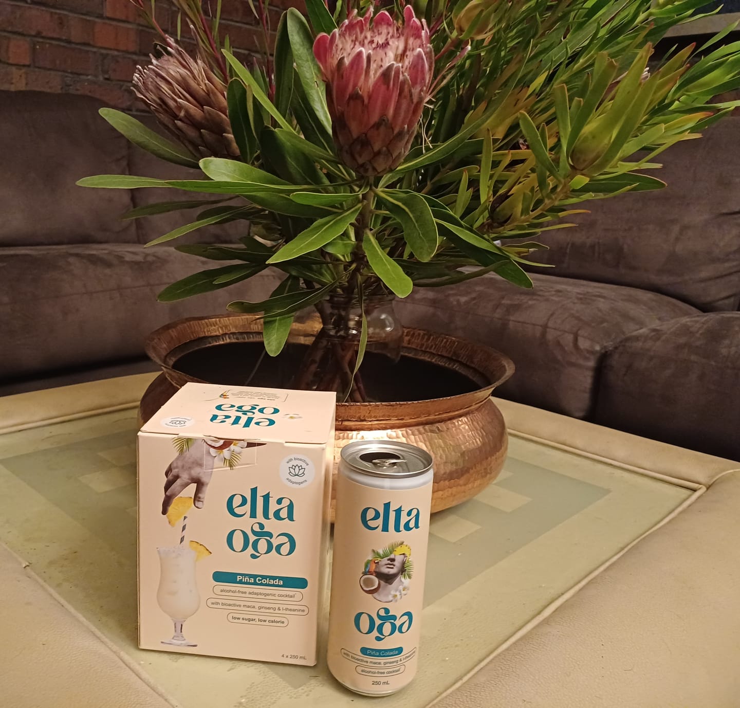 Customer photo review of Non-Alcoholic Pina Colada