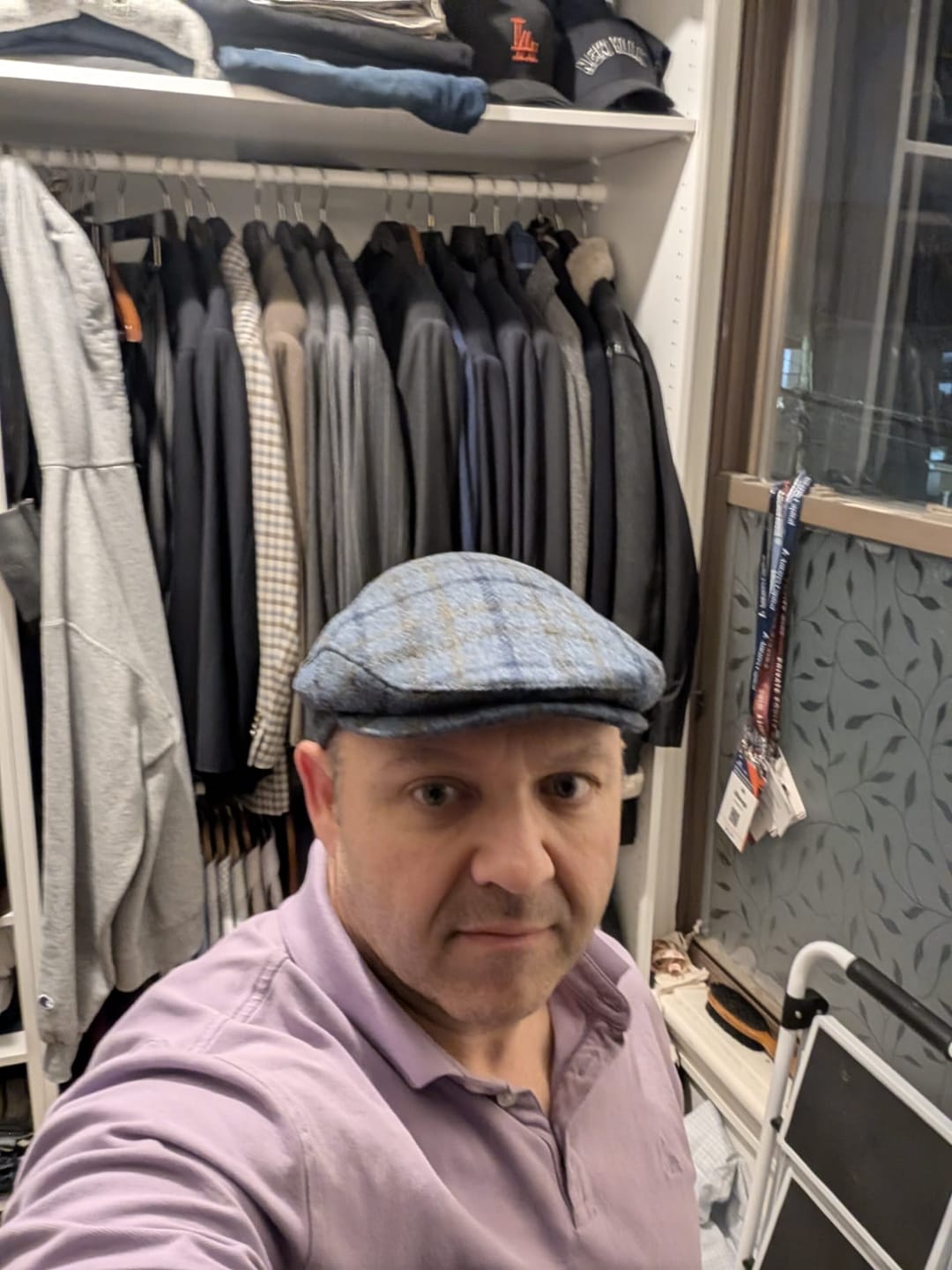 Customer photo review of Mucros Weavers Irish Tweed Trinity Flat Cap