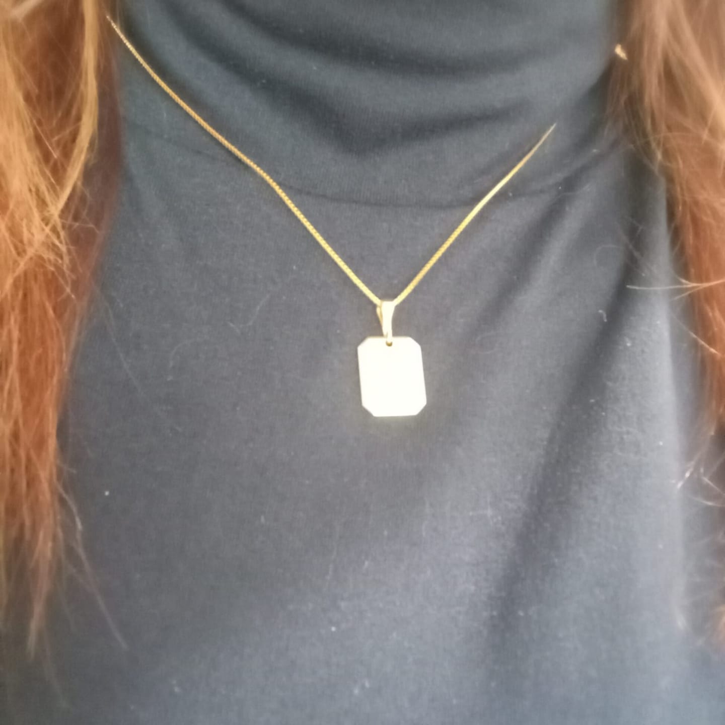 Customer photo review of Cadena Veneciana en Oro laminado 18k Para Dama