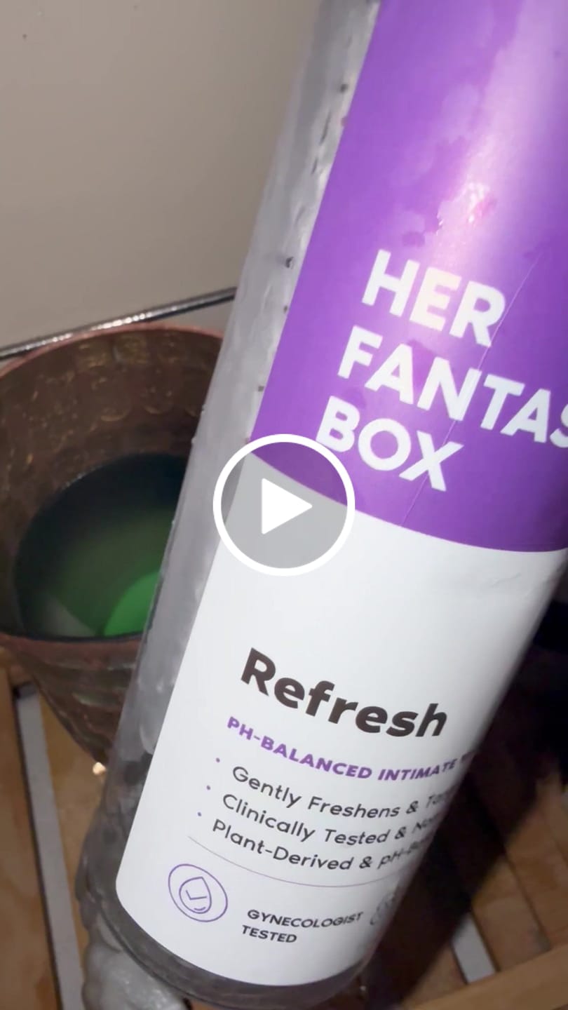 Customer video review of Refresh Plant Based Intimate Body Wash for Women - pH Balancing