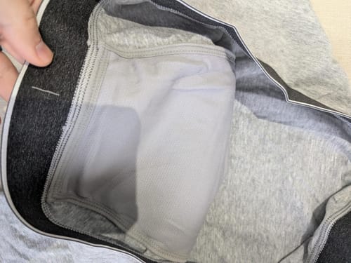Customer photo review of בוקסר מגן הסופג | רב-פעמי ל-3 שנים