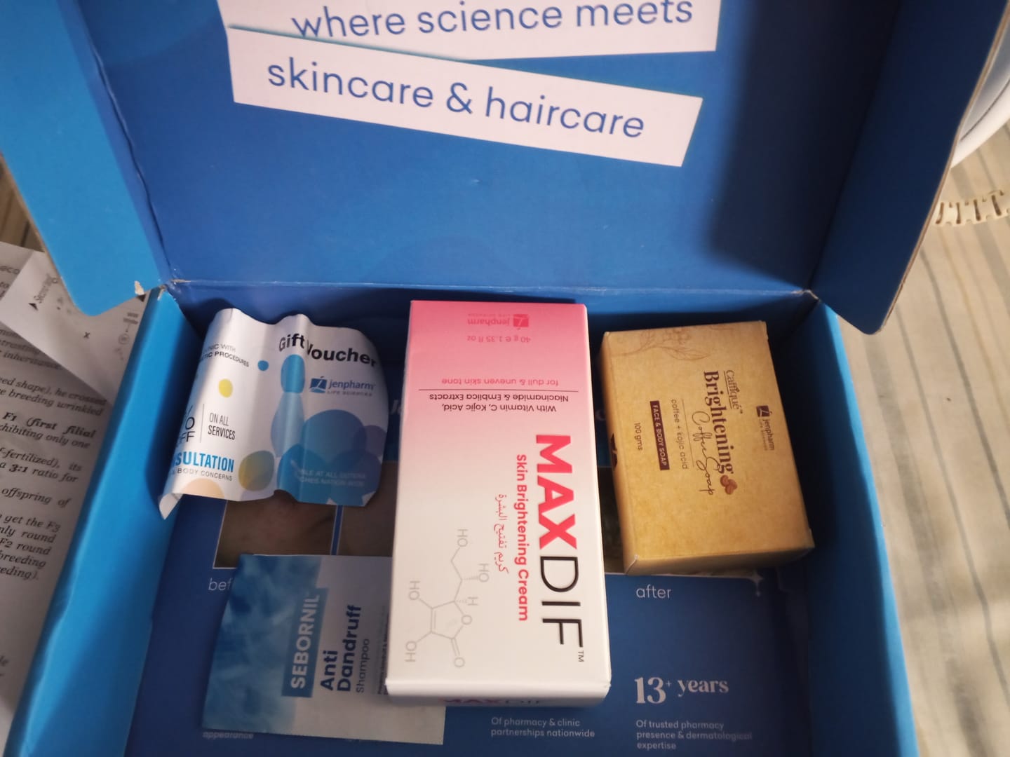 Customer photo review of Maxdif Brightening Cream