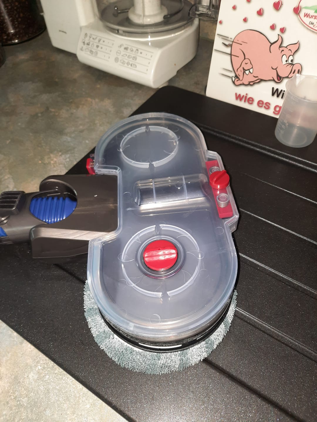 Customer photo review of Elektrischer Wischaufsatz passend für Dyson - Secret Sale