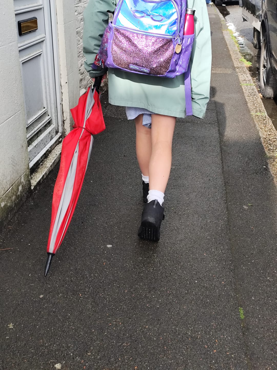 Customer photo review of Kid's Hazel - Barefoot Shoes