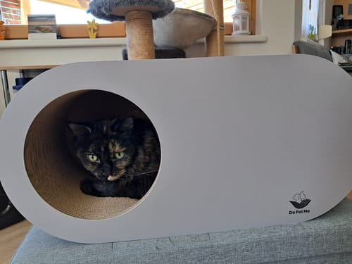 Customer photo review of Katzenhöhle Cozy Cave